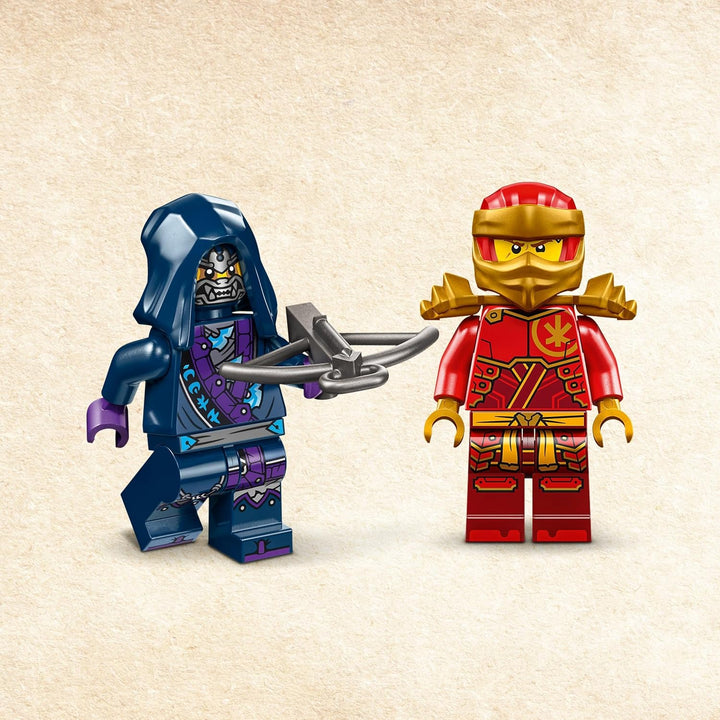 LEGO NINJAGO Kais Drachengleiter, Ninja-Set mit Drachen-Spielzeug und Figuren inkl. Kai-Minifigur mi