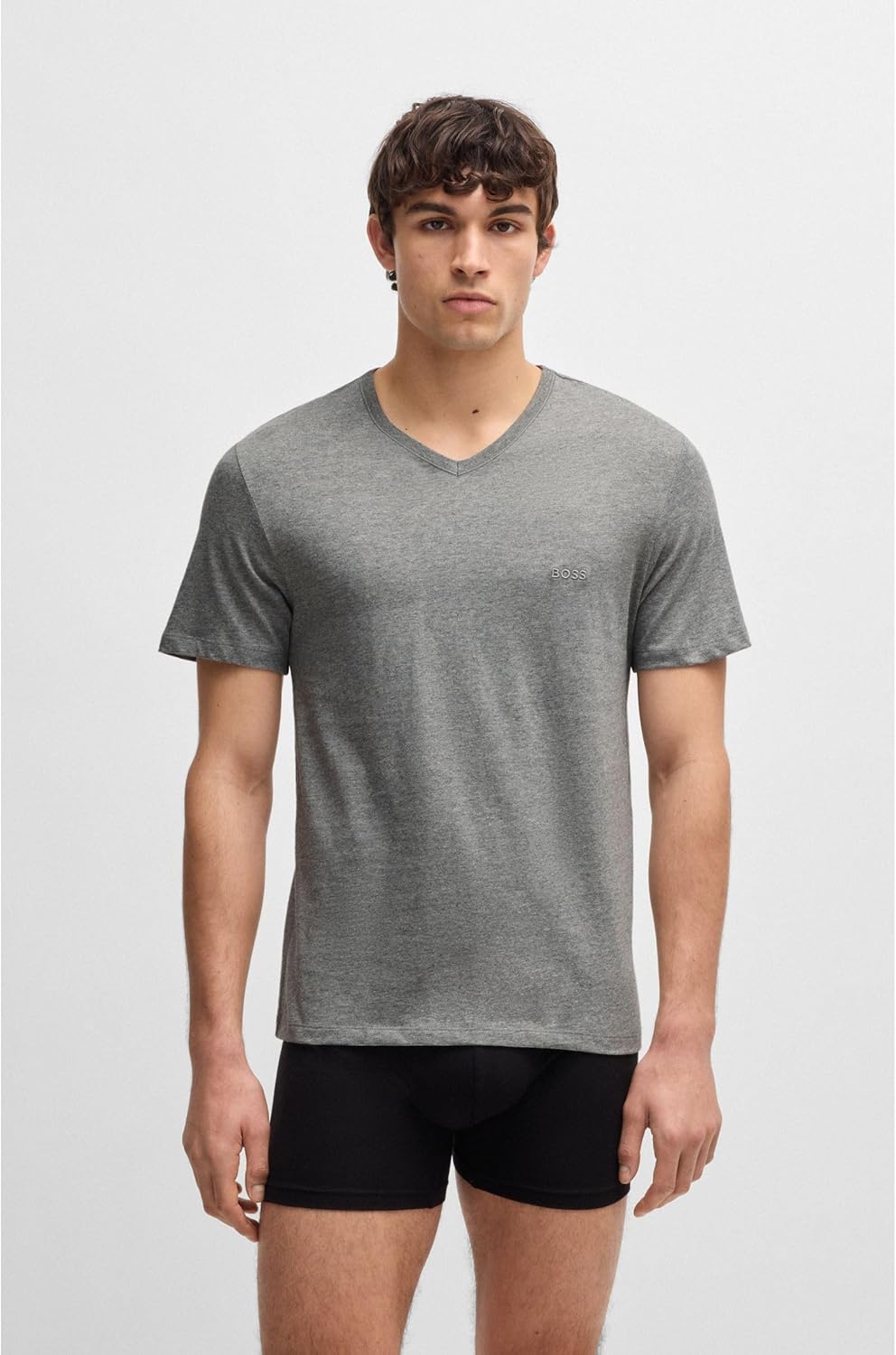 HUGO BOSS Herren T-Shirt (3er Pack) S Assorted-pre-pack, S Assorted-pre-pack