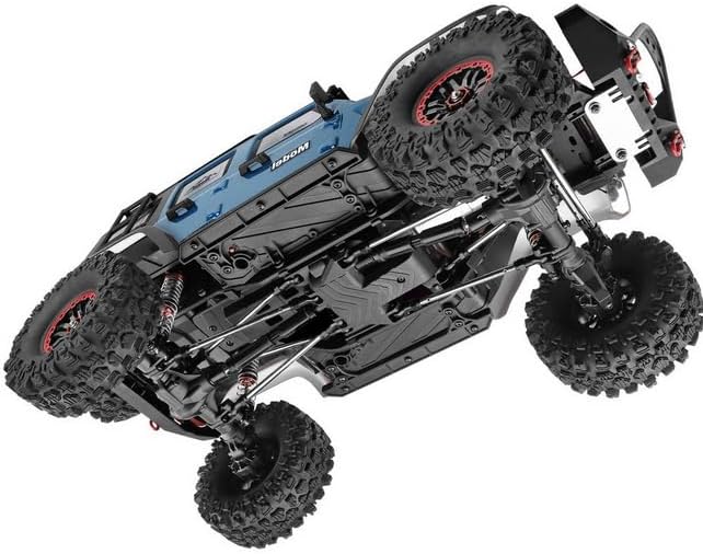s-idee® WL 104010 blau RC Model Crawler RTR 1/10 2.4G 4WD 2CH 2,4 GHz mit Licht und Sound