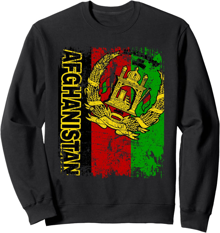 AFGHANISTAN FLAGGE | Damen Herren Kinder | AFGHANISTAN Sweatshirt
