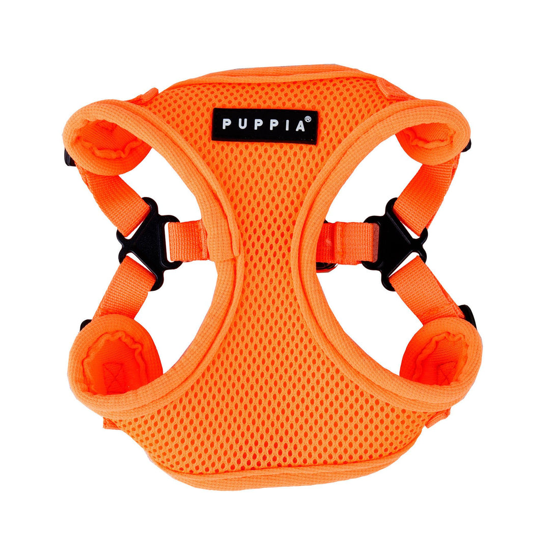 Puppia 4-Punkt Neon-Hundegeschirr für kleine und mittelgrosse Hunde - leicht und super weich in viel