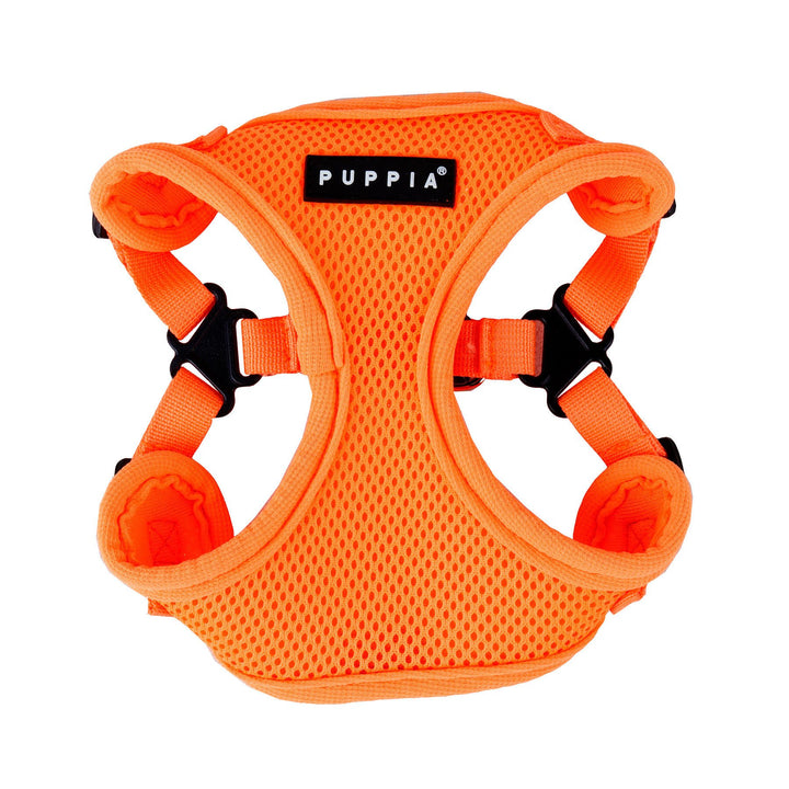 Puppia 4-Punkt Neon-Hundegeschirr für kleine und mittelgrosse Hunde - leicht und super weich in viel