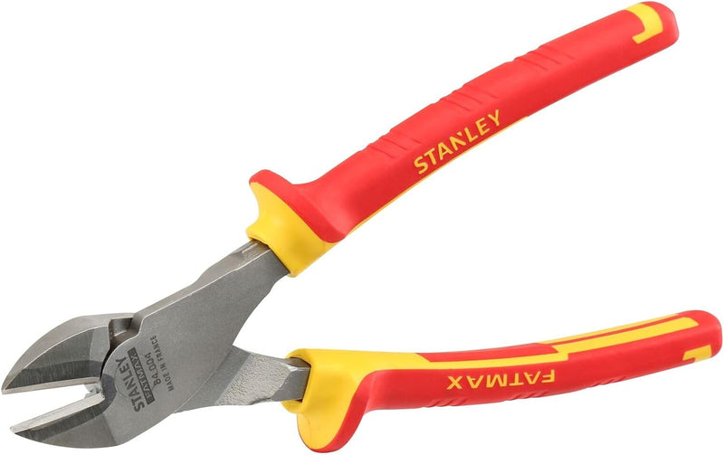 Stanley Fatmax Kraft-Seitenschneider VDE 0-84-004 (180mm Länge, einzeln bis 10.000 Volt getestet, op