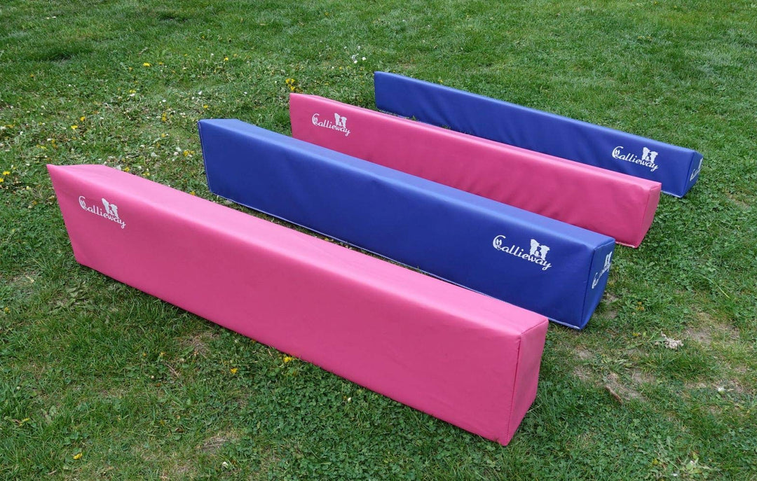Callieway® Agility Soft-Weitsprung Sosipiri - Agility Long-Jump - FCI konform (blau/Himbeer ohne Eck