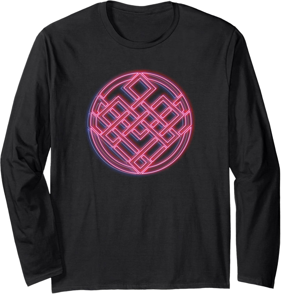 Marvel Shang-Chi and the Legend of the Ten Rings Neon Icon Langarmshirt
