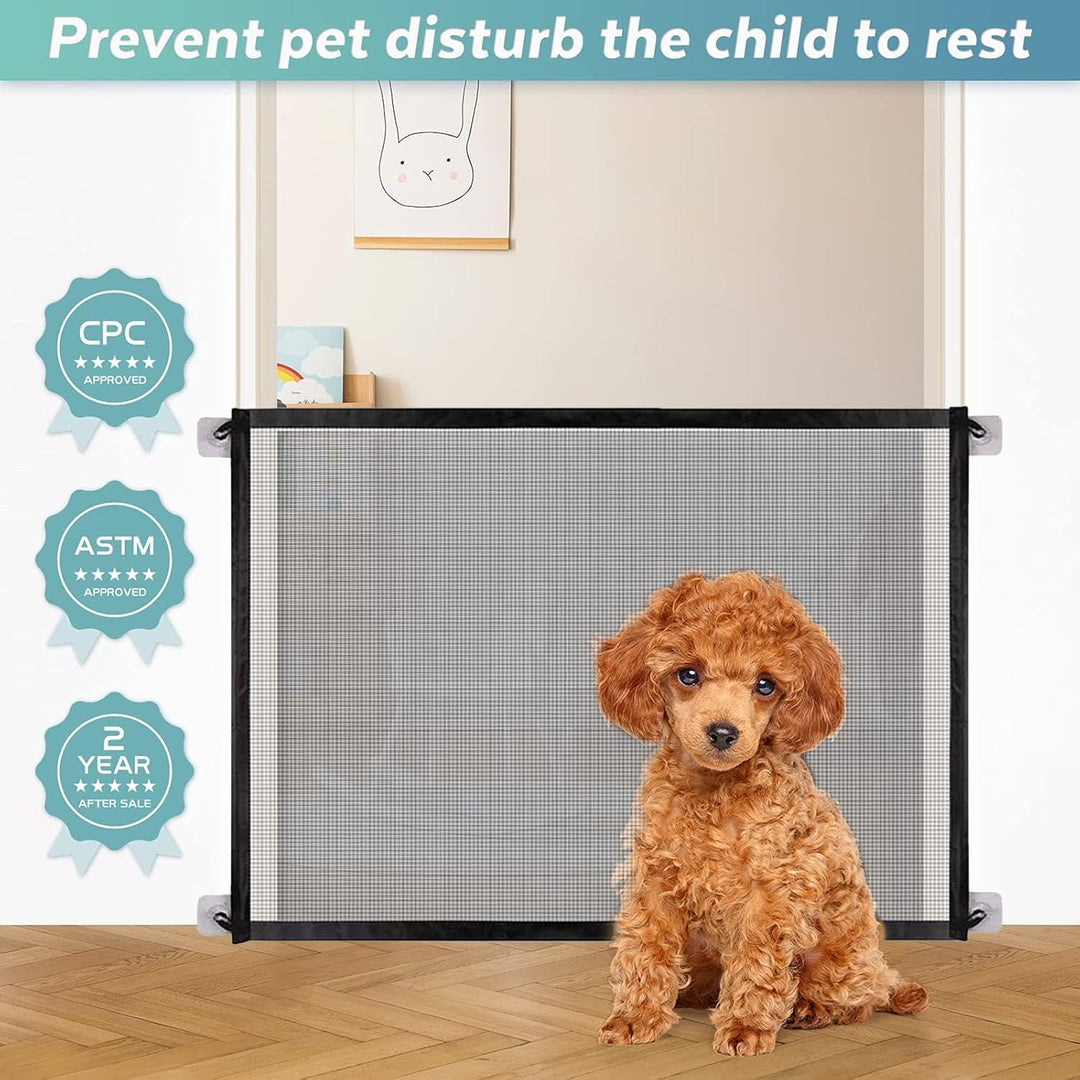 PETCUTE Haustier Schutzgitter,Haustiere Sicherheitsgitter,Hunde Türschutzgitter Hundeschutzgitter mi