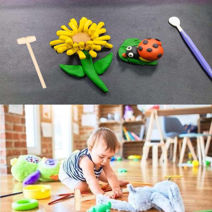 Wooden Small Mini Crab Hammer Jewellery Making & Chocolate Seafood Tool