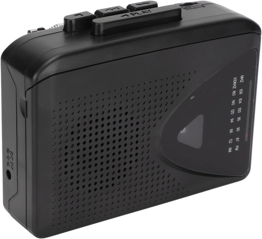 Vikye Tragbarer Kassettenspieler, AM-FM-Radio-Kassettenspieler Im Klassischen Stil, Eingebaute Lauts