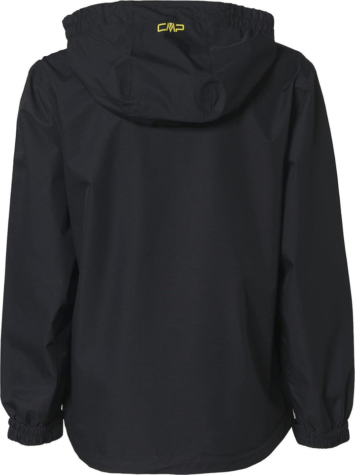 CMP Jungen Regenjacke 104 Anthrazit-Limonade, 104 Anthrazit-Limonade