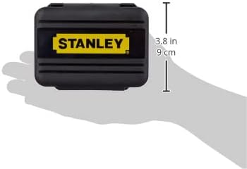 Stanley Bit-Sortiment, 1/4 Zoll, 61-teilig (SL/PH/PZ/TX/Innensechskant, inklusive magnetischer Bitha