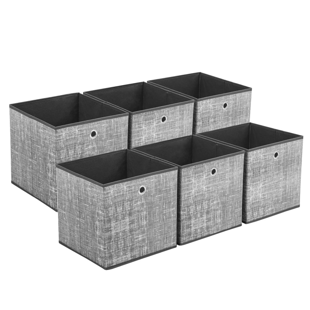 Sekey Aufbewahrungsbox Stoff, Faltbox Organizer mit Griff, Einsatz für Kallax Regal, EKET Würfelrega