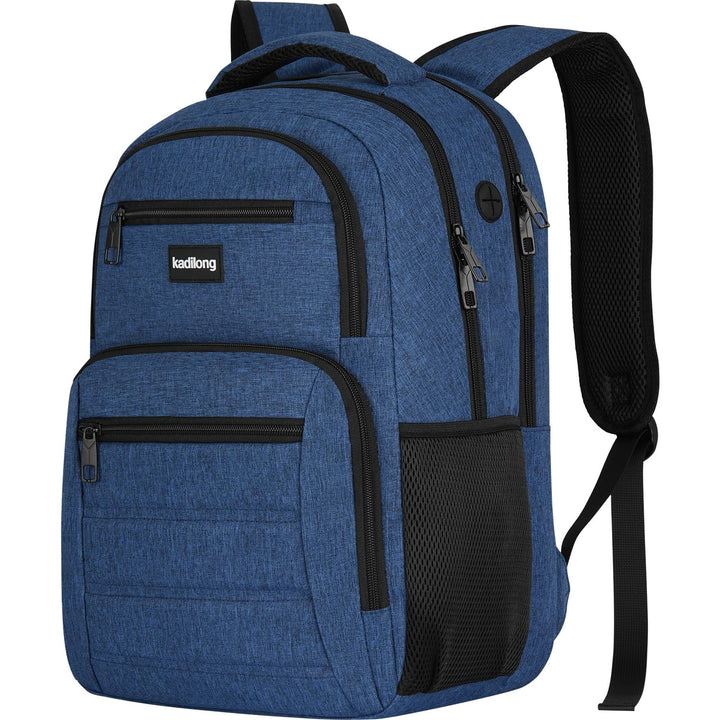 Rucksack Herren Arbeit Laptop Rucksack 17.3 Zoll mit USB Ladeanschluss Business Reisen Notebook Schu