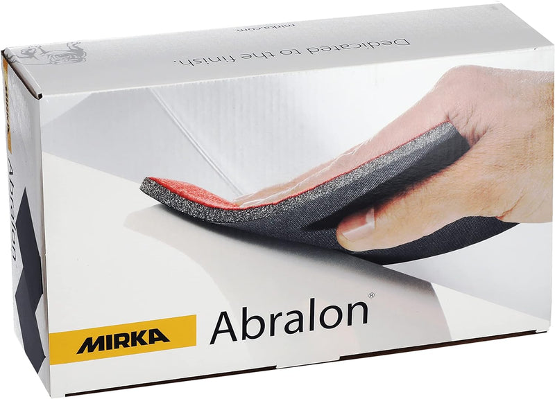 Mirka Abralon 115x140mm Klett 4000 Körnung, 20/Pack, zum Schleifen und Polieren von Lack, Holz, Plas