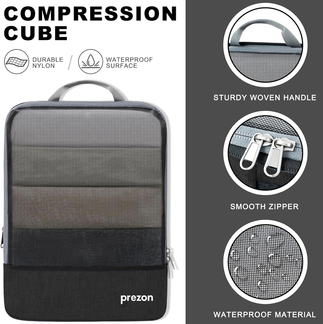 Komprimierbaren Packwürfeln zur Organisation Ihres Reisegepäcks, Compression Packing Cube, Packtasch