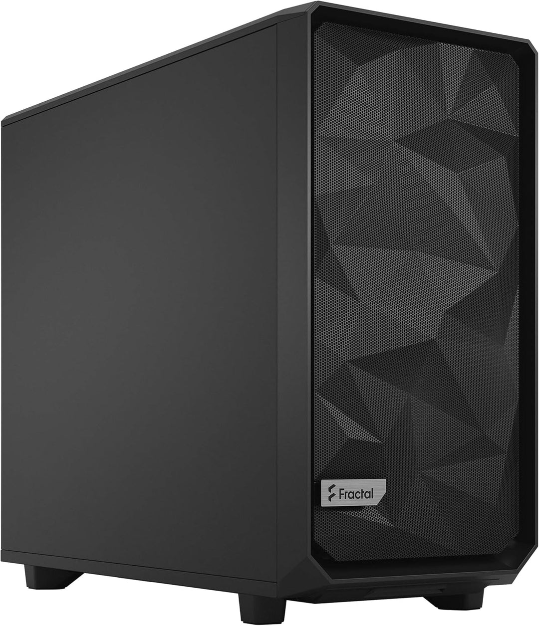 Fractal Design Meshify 2 Black, Flexibles ATX Computer Gehäuse, schwarz Black Solid, Black Solid