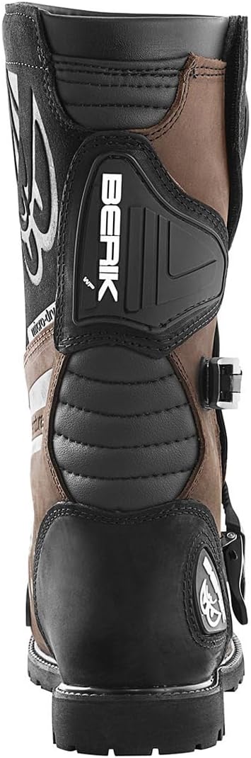 Berik All Terrain Adventure wasserdichte Motorradstiefel 40 EU Braun, 40 EU Braun