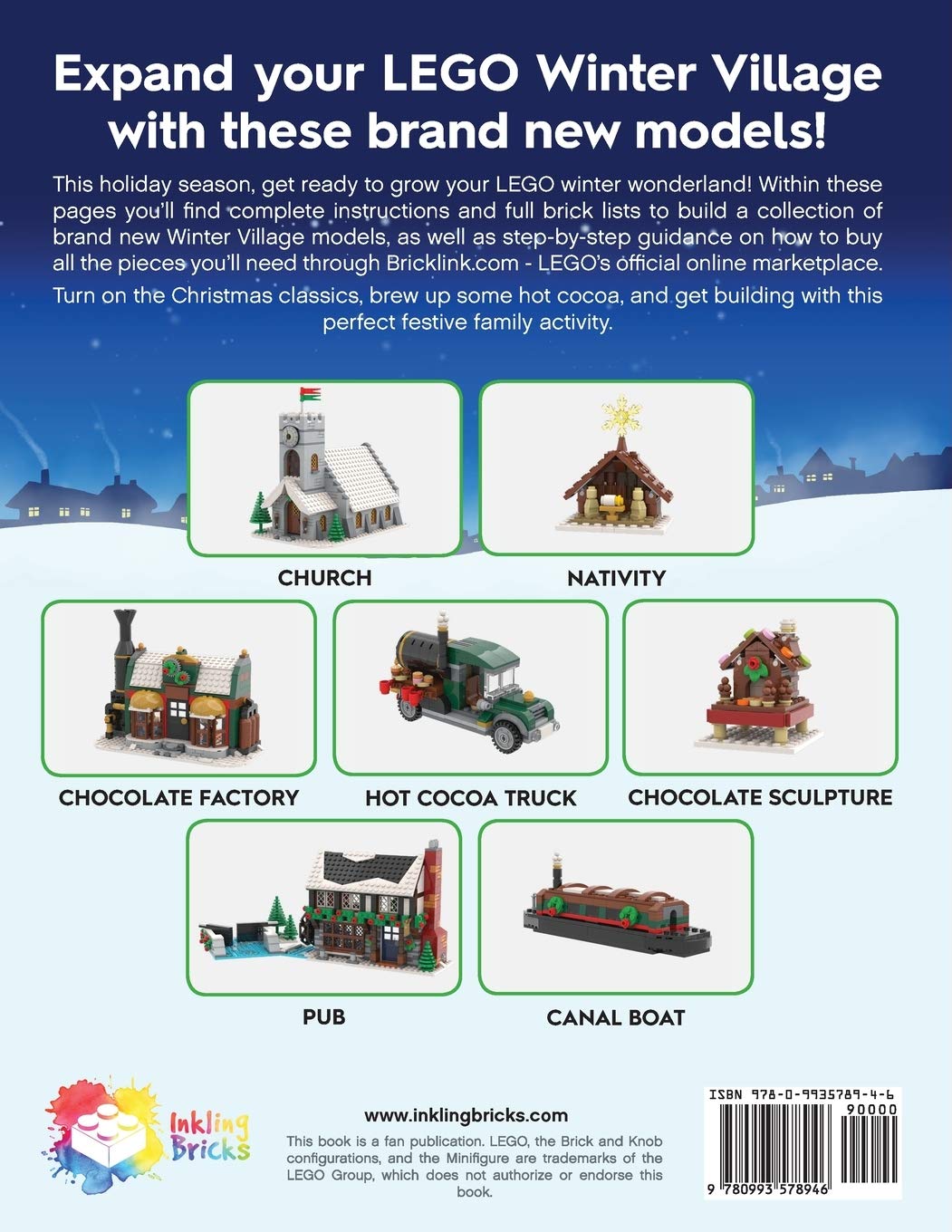 Build Up Your LEGO Winter Village: Christmas Town, Taschenbuch