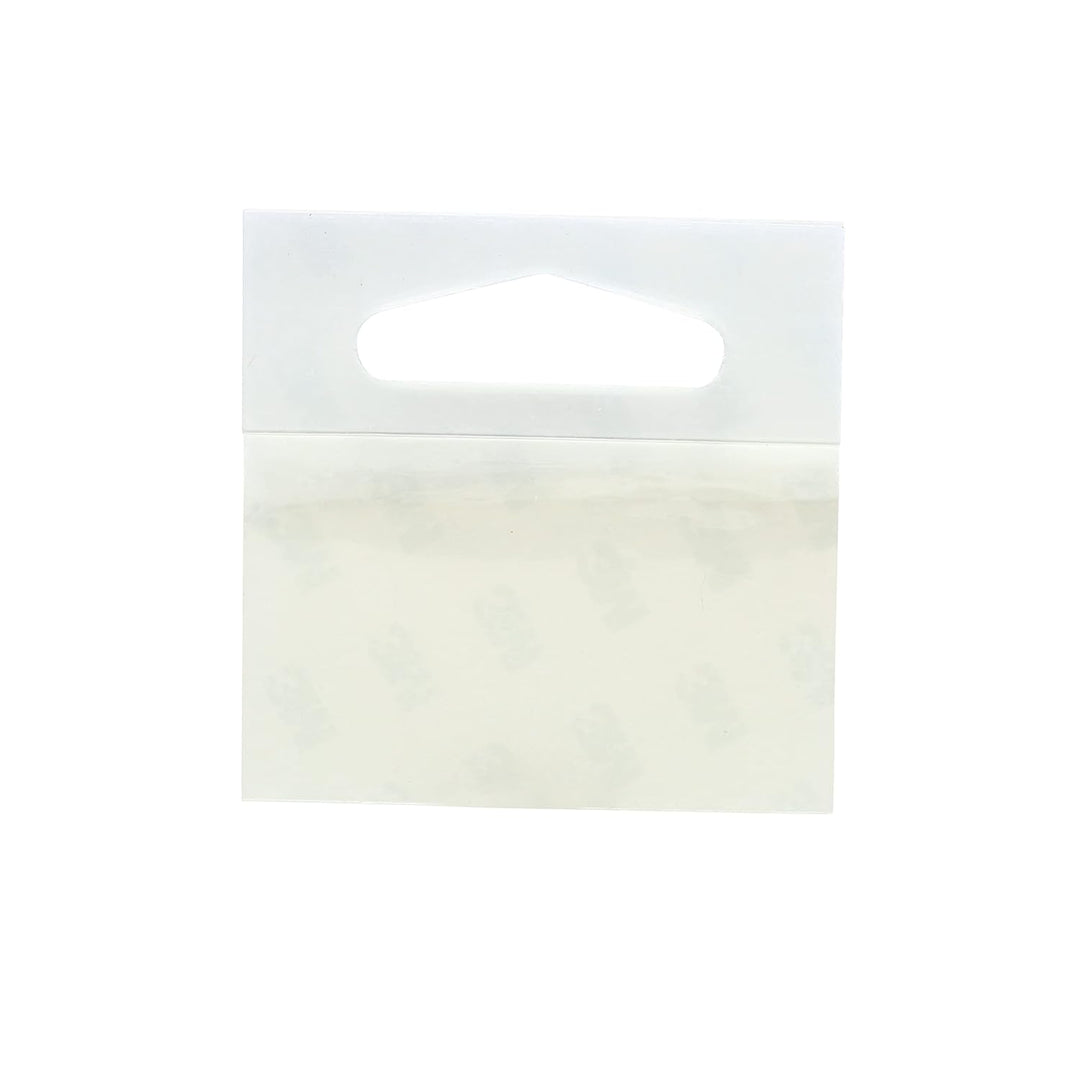 3M Hängetabs 1075, transparent, 5,1 x 5,1 cm, 250 Stück pro Packung (10 Tabs/Block 50 Pad/Pack), pra