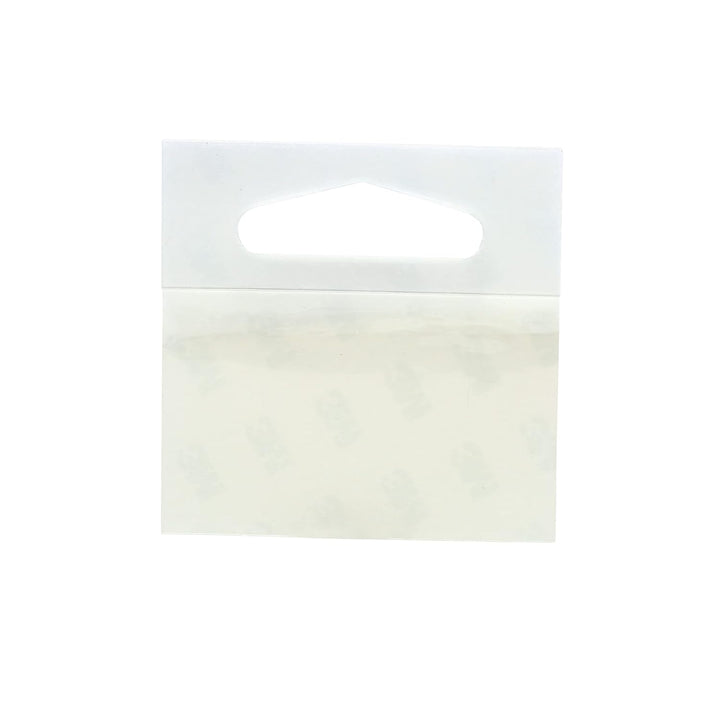 3M Hängetabs 1075, transparent, 5,1 x 5,1 cm, 250 Stück pro Packung (10 Tabs/Block 50 Pad/Pack), pra