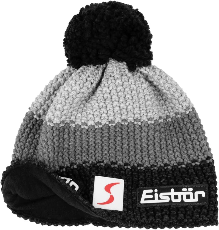 Eisbärli Star Pompon MÜ SP Kids schwarz-weissmele-blitzblau -
