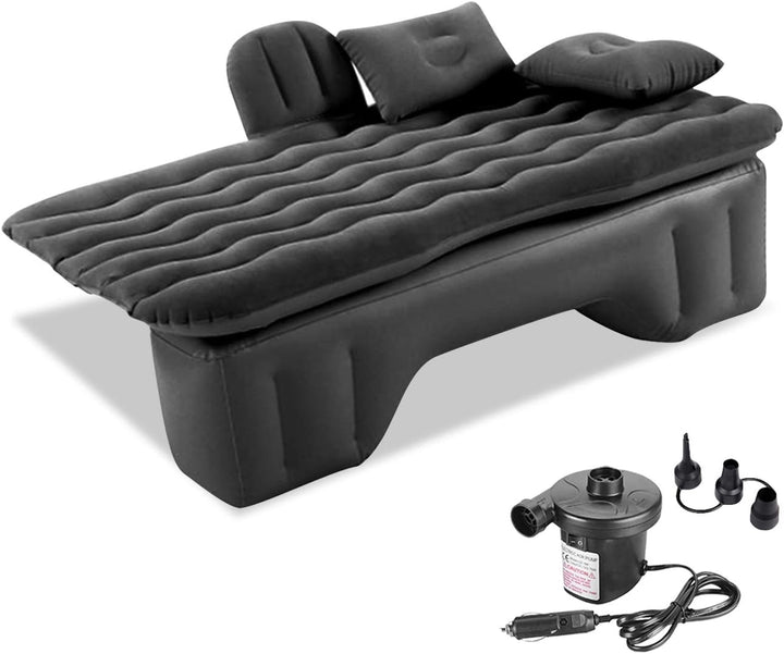 Ergocar Auto Luftmatratze Aufblasbare Matratze mit Pumpe Air Bett Camping Auto Kissen für Reisen Cam
