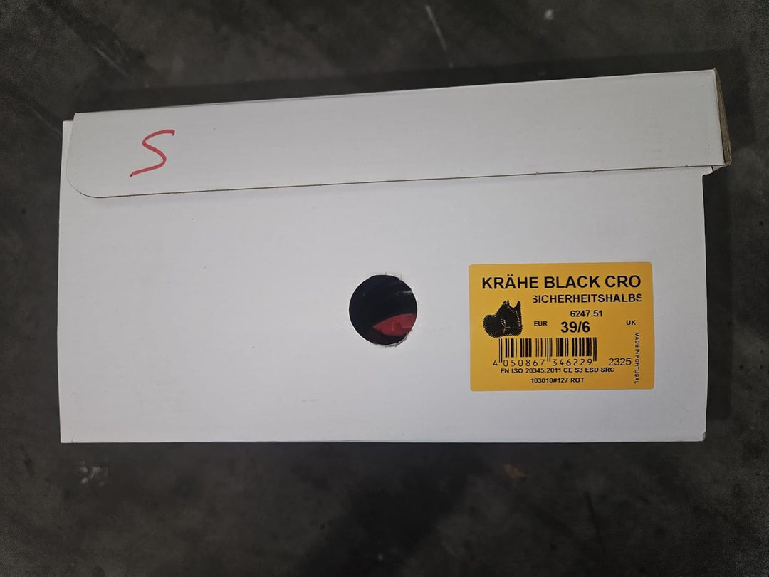 KRÄHE Black Crow S3 ESD SRC Sicherheitshalbschuh Blau I Arbeitsschuh & Sicherheitsschuh für Herren 3