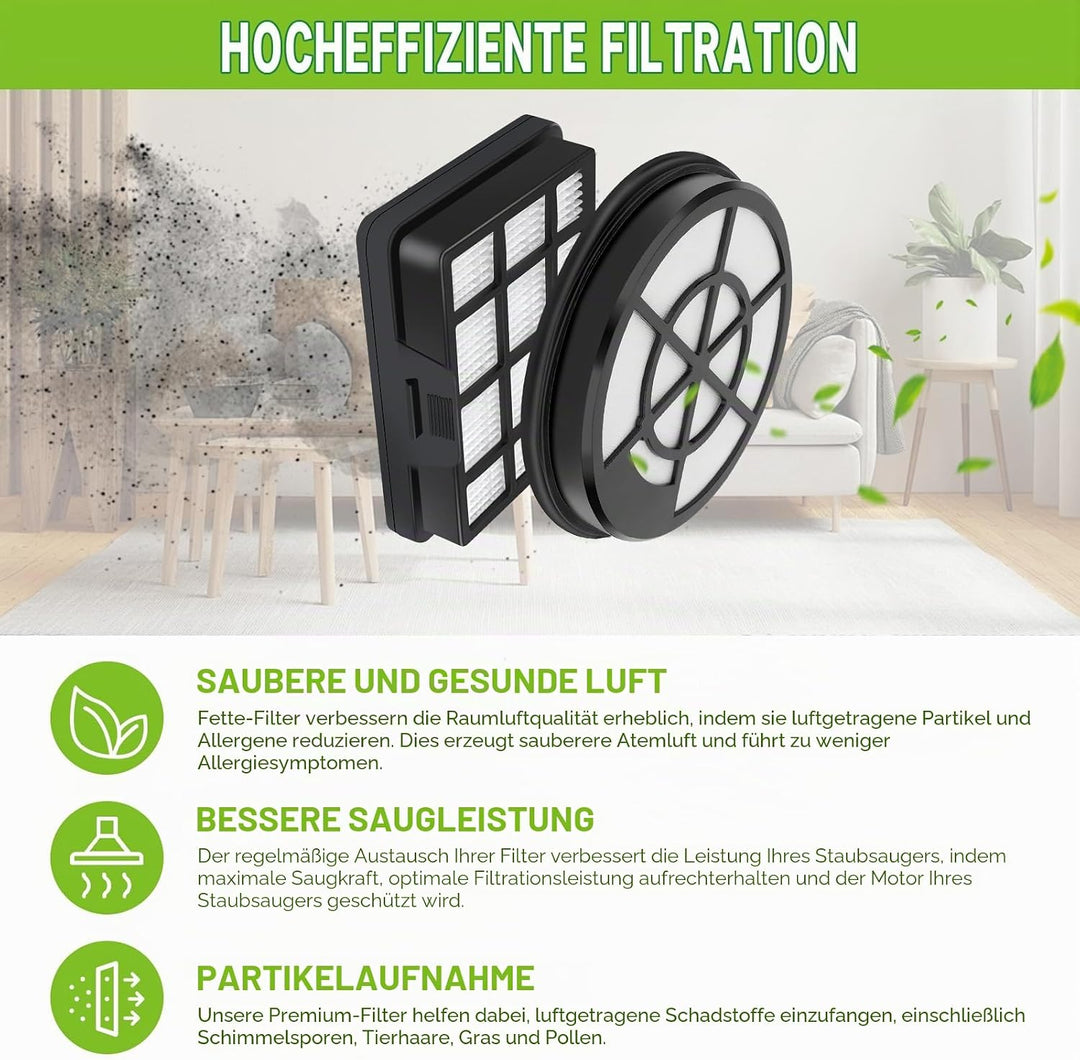 3 Set BBZ152EF Filter Für Bosch Serie 2 Staubsauger BGC05 BGS05 BGC05A320 BGC05A220A BGC05AAA1 BGC05