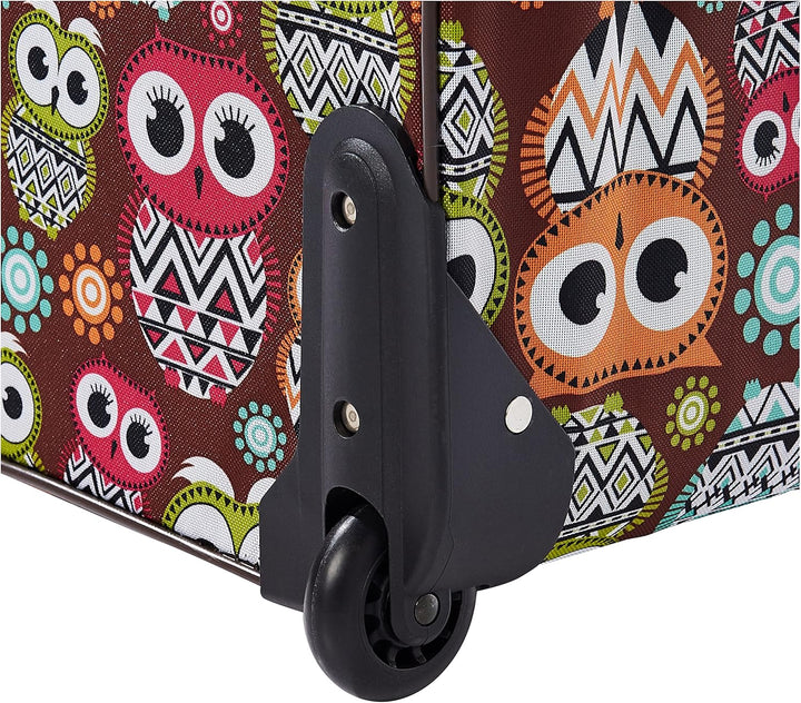 Rockland Jungle Softside Handgepäck-Set, Eule, Einheitsgrösse, Jungle Softside Handgepäck-Set Einhei