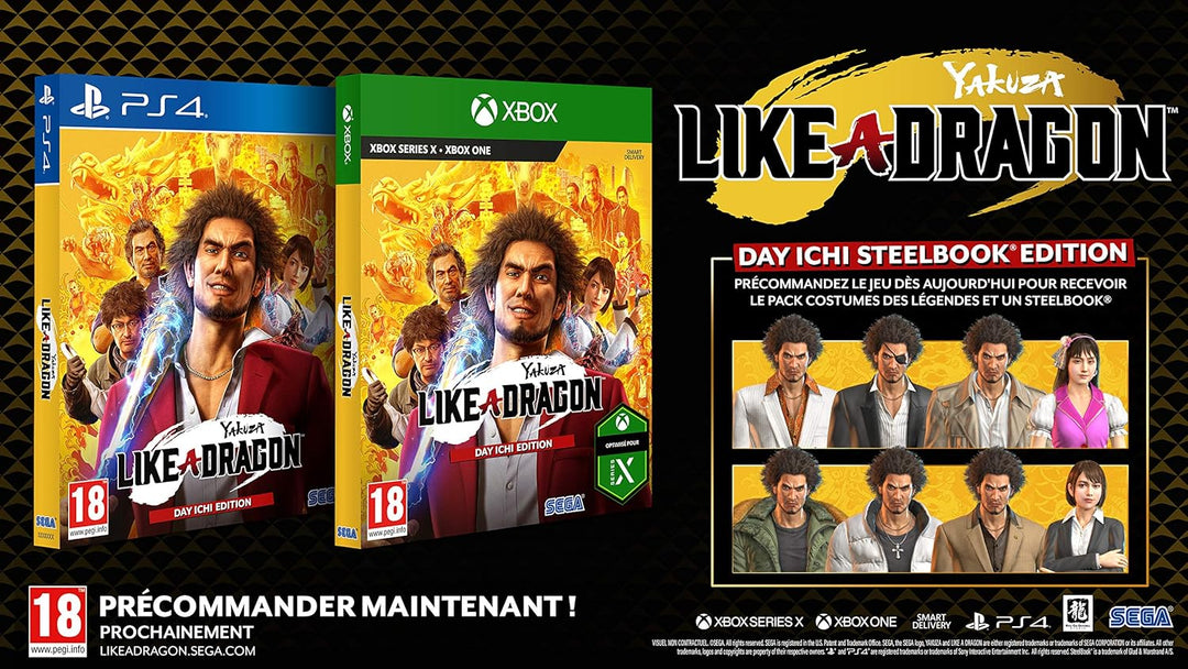 Yakuza: Like a Dragon (Day Ichi Edition) (FR/Multi in Game)