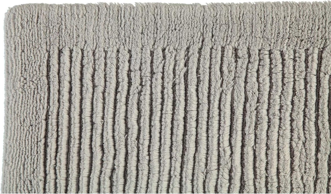 Cawö Home Badteppiche Luxus 1002 Silber - 775 70x120 cm, 70x120 cm