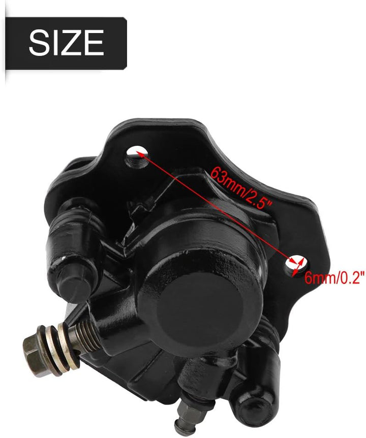 Yctze Motorrad Scheibenbremssumpf Bremssattel Hinterer Bremssattel Scheibenbremssätze für 50cc 70cc