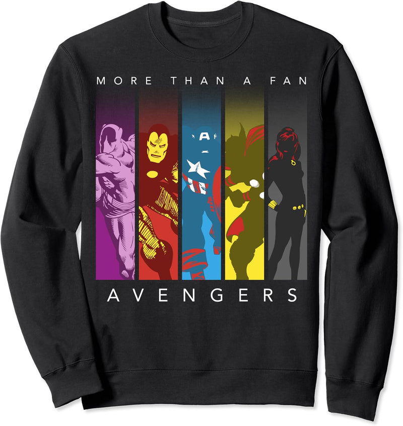Marvel Avengers More Than A Fan Panels Sweatshirt