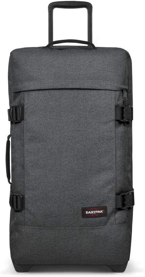 EASTPAK Tranverz Gepäck, Einheitsgrösse Black Denim Bundle mit M Koffer, 172 cm, Black Denim Bundle