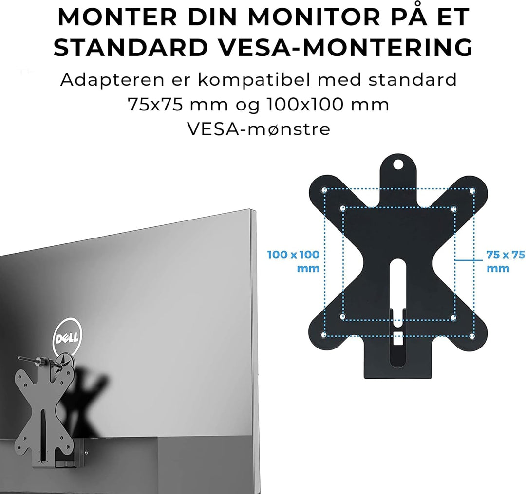 HumanCentric VESA Mount Adapter für Dell S2218, SE2219, S2318, S2319, S2418, S2419, SE2419, S2718, S