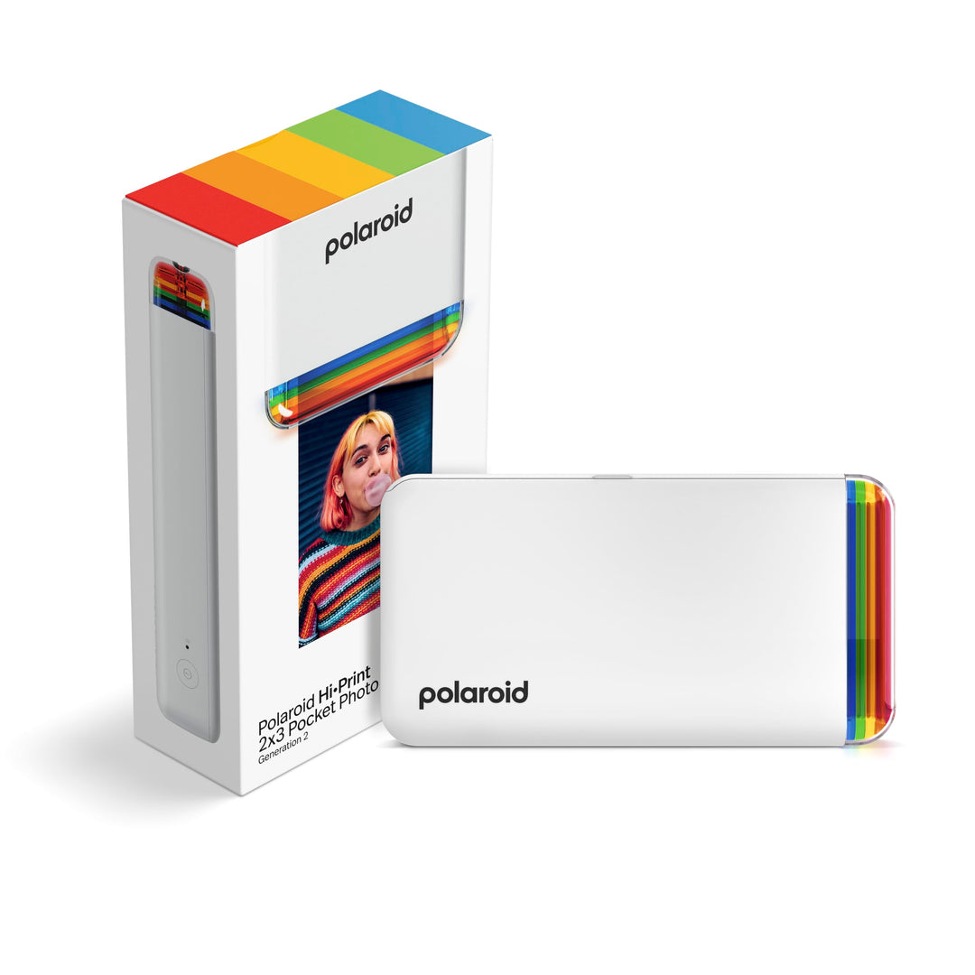 Polaroid Hi-Print - 2nd Generation - Bluetooth-verbundener 2x3 Pocket Photo- und Dye-Sub-Drucker - W