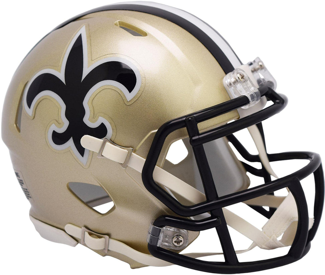 Riddell Mini Football Helm - NFL Speed New Orleans Saints