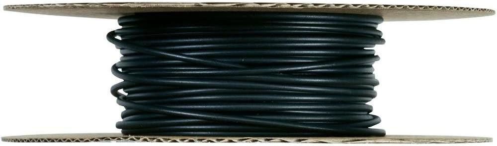 HellermannTyton 300-31900 Schrumpfschlauch ohne Kleber Schwarz 19.10mm 9.50mm Schrumpfrate:2:1 5m