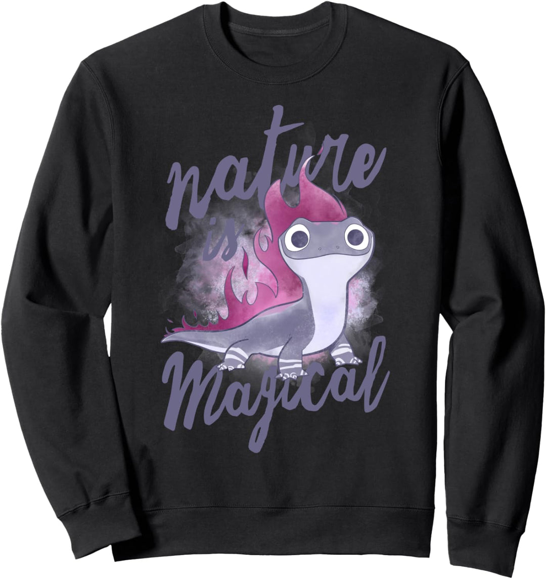 Disney Frozen 2 Bruni The Salamander Nature Is Magic Sweatshirt