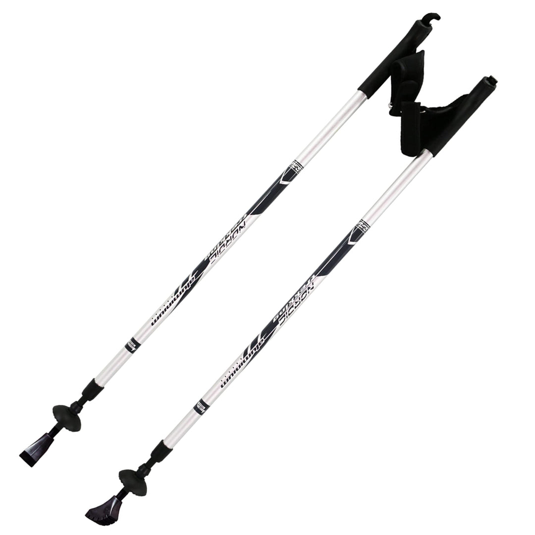 Best Sporting Nordic Walking Stöcke Damen und Herren I verstellbar 84 bis 140 cm I Treckingstöcke au