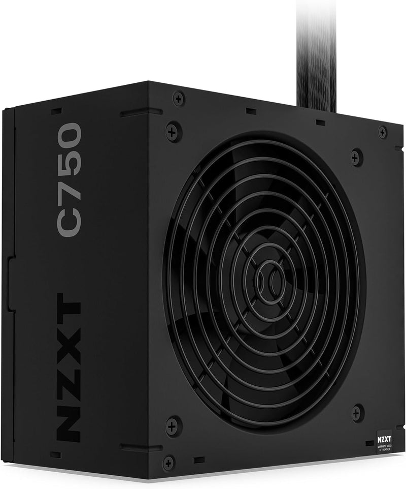 NZXT C750 Bronze PC-Netzteil - PA-7B2BB-EU - 750 Watt – 80 Plus Bronze Zertifiziert – Nichtmodulares