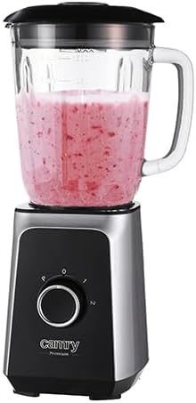CAMRY CR 4077 Standmixer mit 1,5l Glasbehälter, Smoothie Maker, Hochleistungsmixer, Mahlung, Eis-Zer