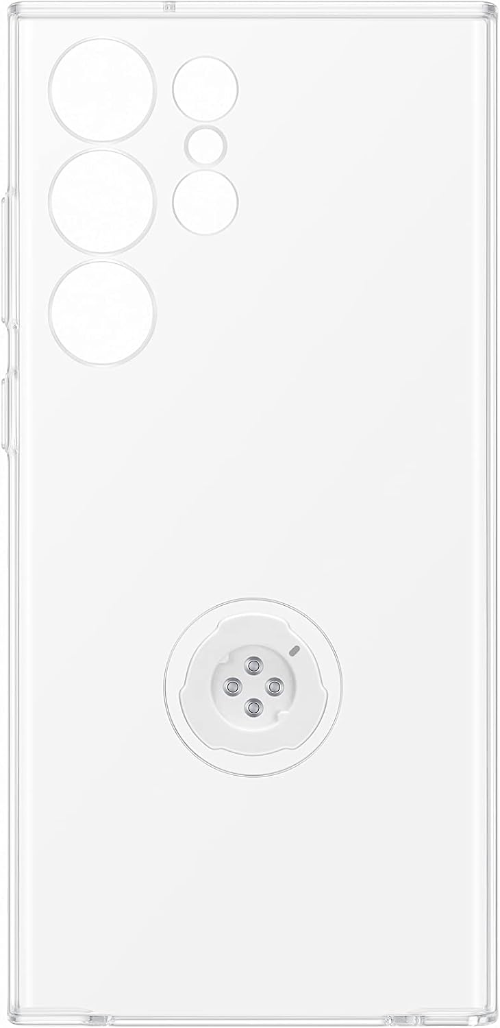 Samsung Clear Gadget Smartphone Case EF-XS918 für Galaxy S23 Ultra, Handy-Hülle, Standfuss, Durchsic