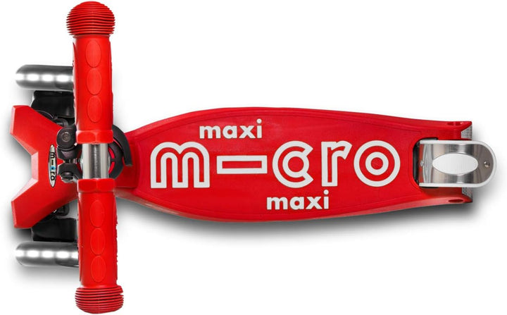 micro Maxi Deluxe LED Kickboard | Kickboard mit LED-Vorderrollen | Lenker höhenverstellbar | ab 5 Ja