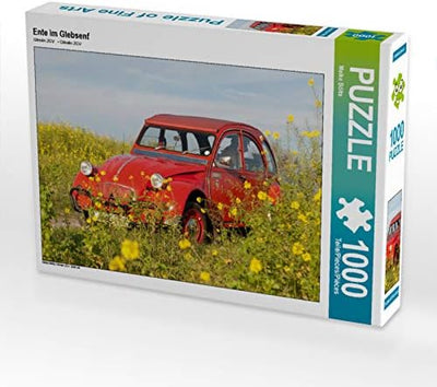 CALVENDO Puzzle Ente im Glebsenf 1000 Teile Lege-Grösse 64 x 48 cm Foto-Puzzle Bild von Meike Bölts,