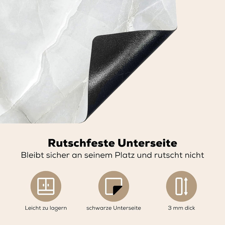 Herdabdeckplatte Einteilig Induktionsmatte Küche Abdeckung Ceranfeld Herd Abdeckplatte Deko Vinyl Ma
