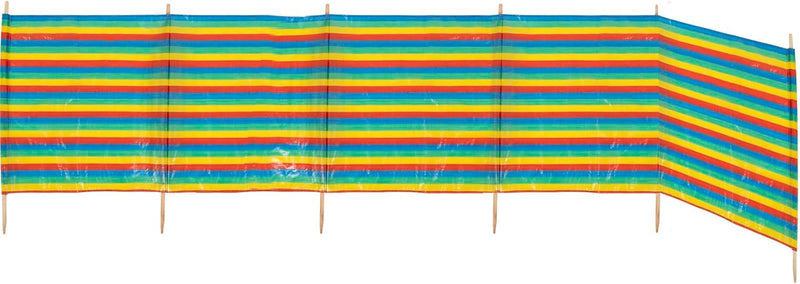 Bo-Camp Camping Windschutz XL - Strand Zelt Sichtschutz Garten Zaun gross 460x90