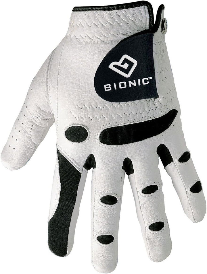 BIONIC StableGrip - Golf-Handschuh für Herren Weiss S Links, S Links