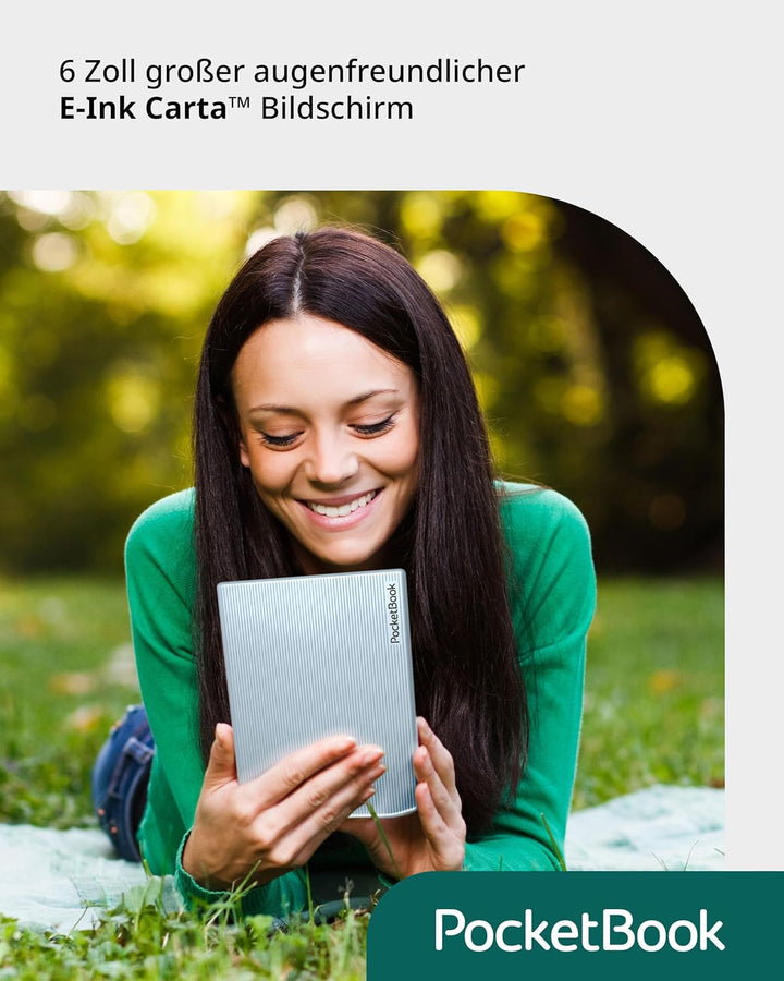 PocketBook e-Book Reader 'Verse' (deutsche Version) 8 GB Speicher (erweiterbar) 15,2 cm (6 Zoll) E-I
