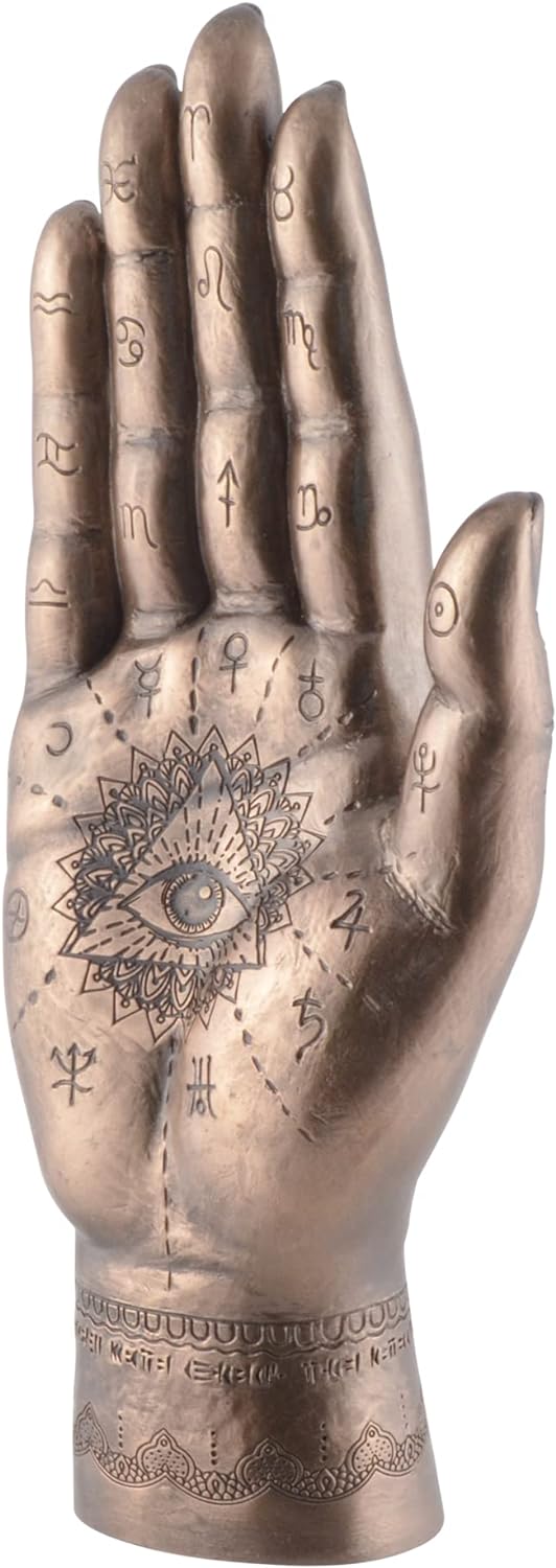 VOGLER Joh. Vogler GmbH Hand der Fatima mit magischen Symbolen verziert - bronziert by Veronese