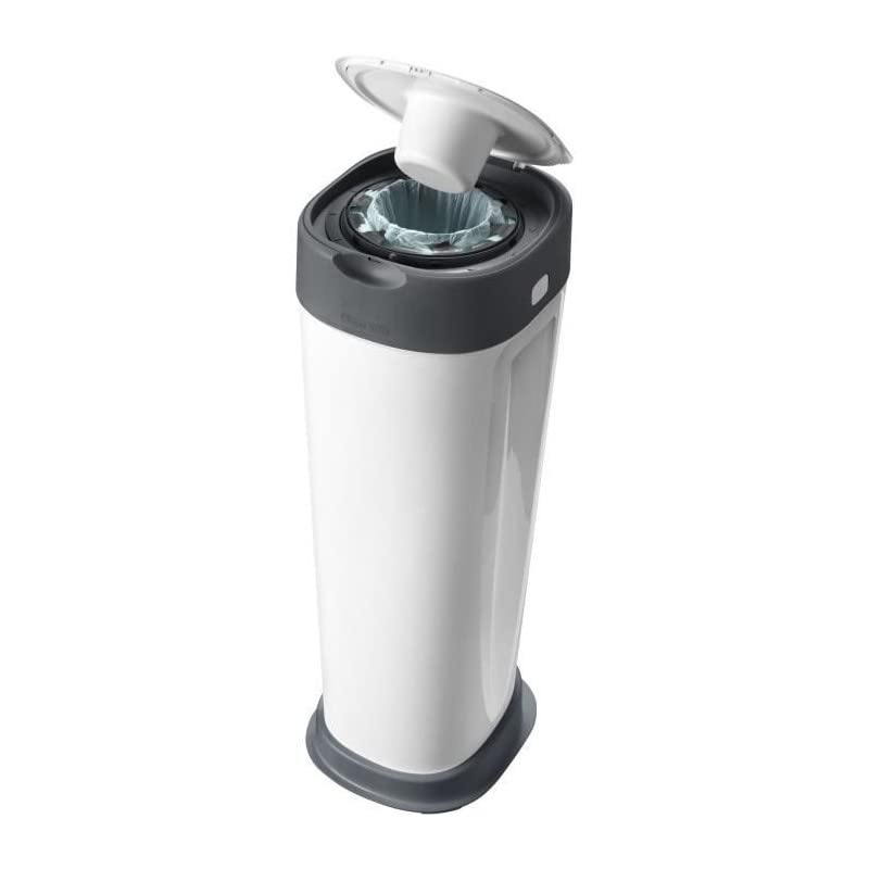 Tommee Tippee Twist & Click Windeleimer XL, Fasst bis zu 60 Windeln, Umweltfreundlicheres System mit